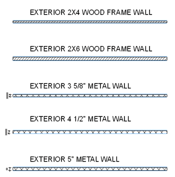 ArchiCAD Tutorial - visual Legend of typical wall types