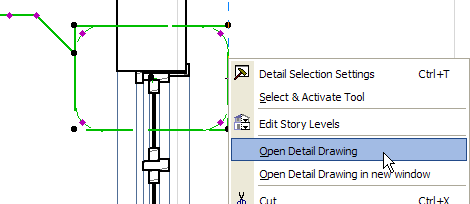 ArchiCAD Tutorial, Open Detail Drawing