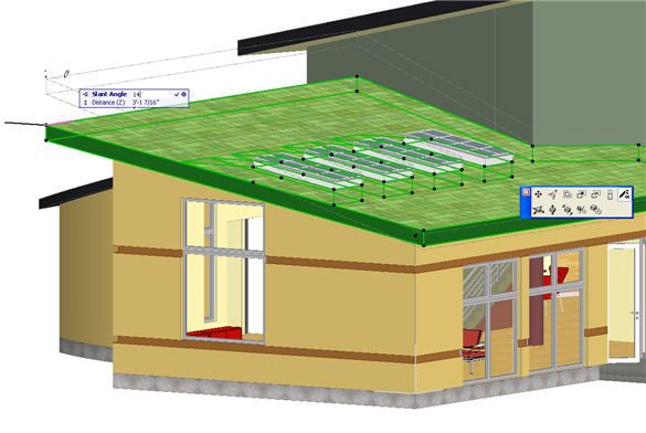 ArchiCAD Tutorial - Trim to Roof command